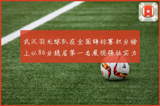 武汉羽毛球队在全国锦标赛积分榜上以86分稳居第一名展现强劲实力